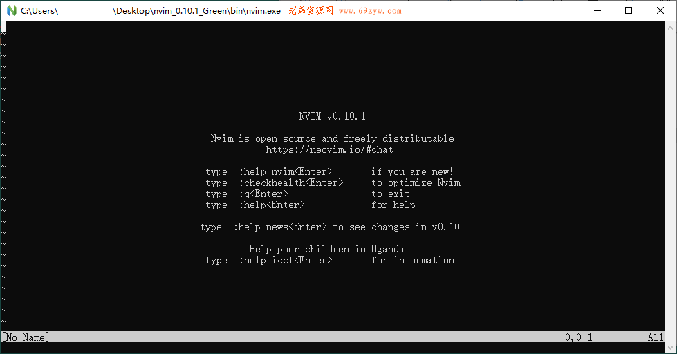 Neovim文本编辑器v0.10.3绿色版